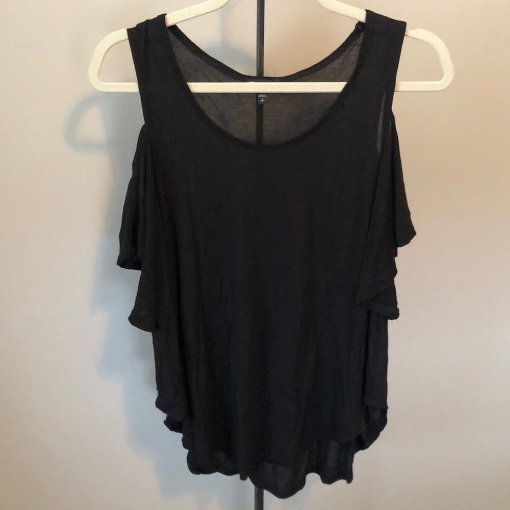 Express cold shoulder tee